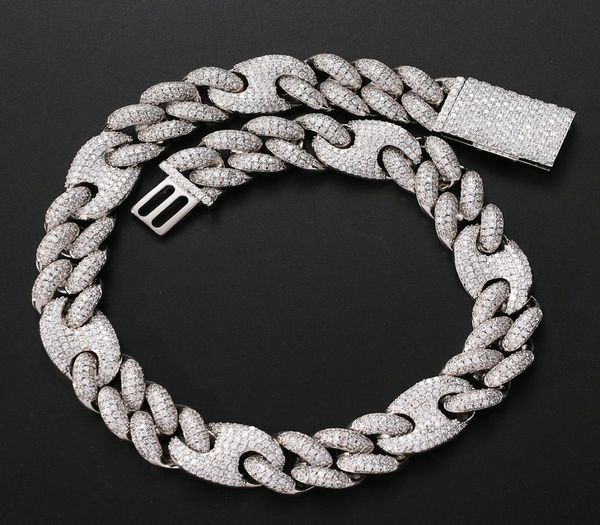 fashion rap accessories 20mm full zircons men039s big gold chain domineering cuban chain link hiphop necklace8959493, Silver
fashion rap accessories 20mm full zircons men039s big gold chain domineering cuban chain link hiphop necklace8959493, Silver