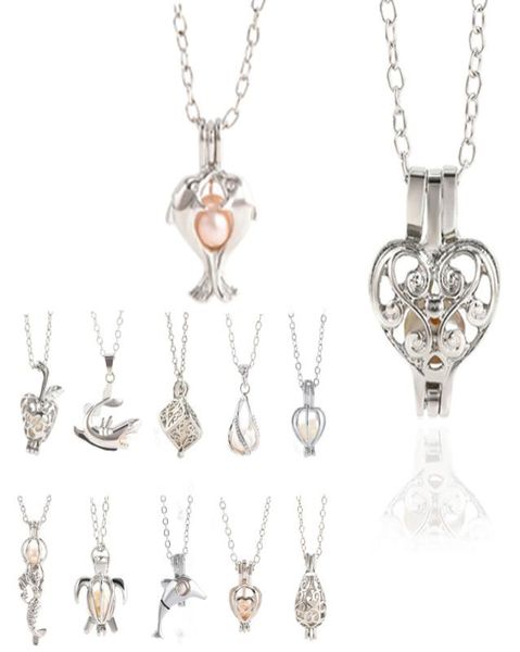 12 style oyster pearl pendant necklaces unicorn cages locket hollow out love wish pearl necklace rose flower mermaid diy jewelry9314187, Silver
12 style oyster pearl pendant necklaces unicorn cages locket hollow out love wish pearl necklace rose flower mermaid diy jewelry9314187, Silver