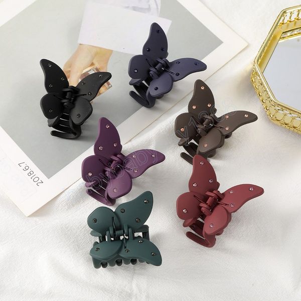 simple frosted butterfly rhinestone hair clip fashion ladies solid color ponytail hair clip girl hairpin hair accessories, Slivery;white
simple frosted butterfly rhinestone hair clip fashion ladies solid color ponytail hair clip girl hairpin hair accessories, Slivery;white