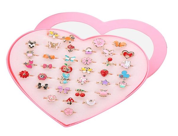 36pcs colorful children cute adjustable rings sparkle with heart shape display case for kids birthday party favors2369953, Golden;silver
36pcs colorful children cute adjustable rings sparkle with heart shape display case for kids birthday party favors2369953, Golden;silver