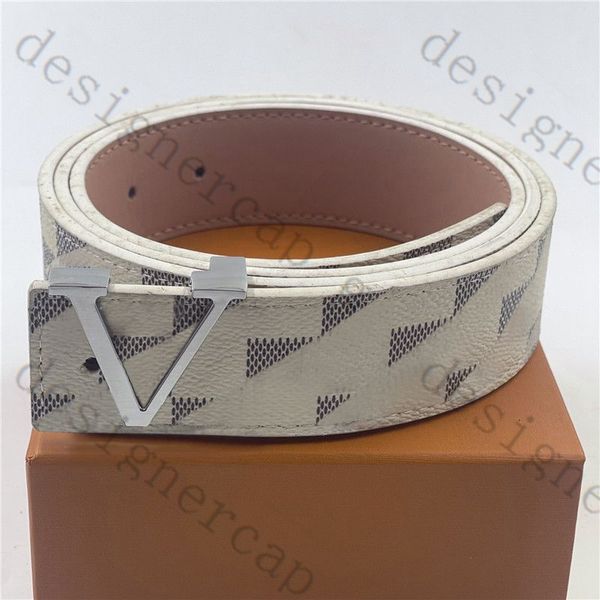 

Designer Belt Fashion luxury classic plaid presbyopia striped leather men's and women's belts 3.8cm wide no box, 12