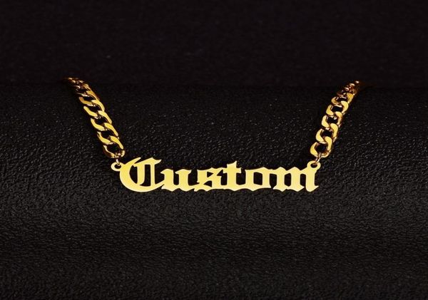 name personalized customized necklace pendant gold color 5mm nk chain custom nameplate necklaces for women men handmade gifts k67x4542383, Silver
name personalized customized necklace pendant gold color 5mm nk chain custom nameplate necklaces for women men handmade gifts k67x4542383, Silver