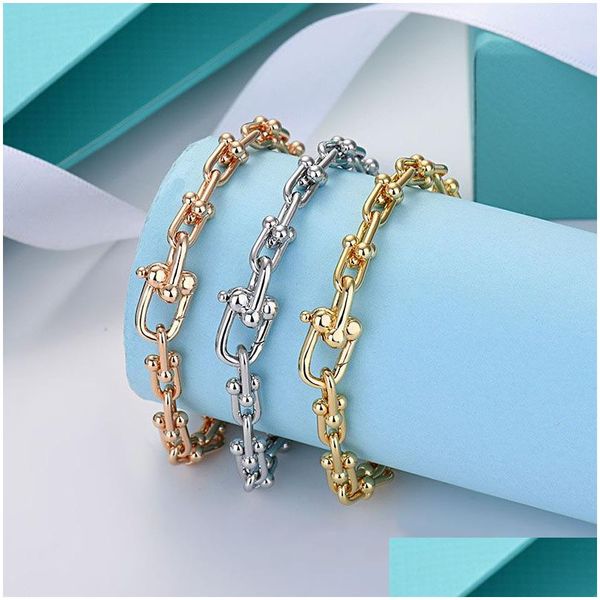 charm bracelets 18k gold double bracelet for women fashion luxury esigner ol style bangle party jewelry drop delivery dhuog, Golden;silver
charm bracelets 18k gold double bracelet for women fashion luxury esigner ol style bangle party jewelry drop delivery dhuog, Golden;silver