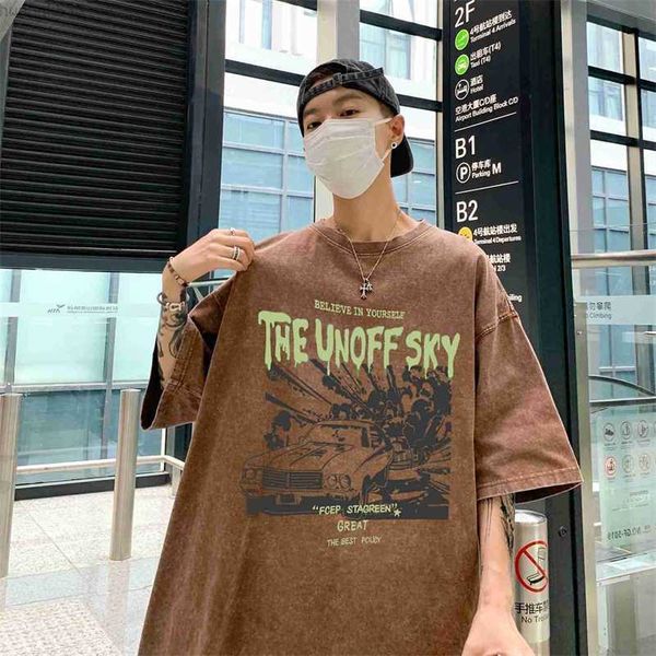 green washed old short sleeve t-shirt for men summer cotton half sleeve t american high street fashion brand youth t-shirt, White;black
green washed old short sleeve t-shirt for men summer cotton half sleeve t american high street fashion brand youth t-shirt, White;black