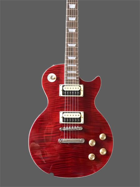 selling slas electric guitar with flame maple in red color,rosewood fingerboard and frets end binding guitarra456
selling slas electric guitar with flame maple in red color,rosewood fingerboard and frets end binding guitarra456