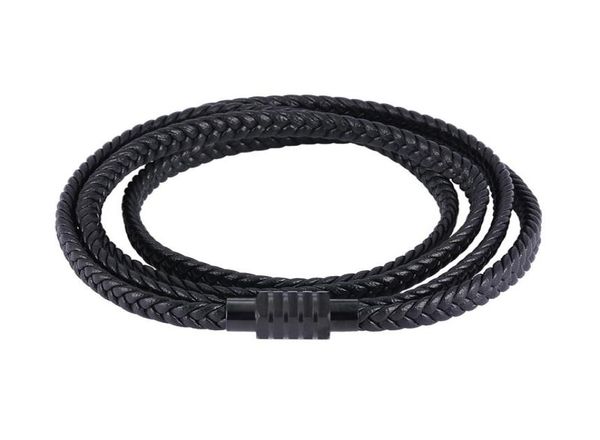 charm bracelets black multilayer braided leather wrap bracelet bangle men stainless steel male woven wristband jewelry accessories1941195, Golden;silver
charm bracelets black multilayer braided leather wrap bracelet bangle men stainless steel male woven wristband jewelry accessories1941195, Golden;silver