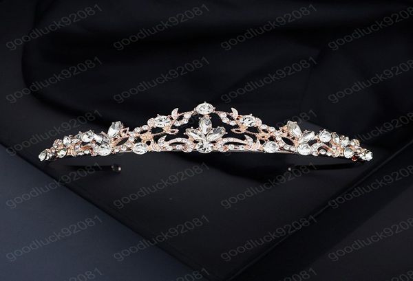 vintage rose gold color rhinestone crown water drop shape tiara luxury handmade women headband bride hair accessories7430107, White;golden
vintage rose gold color rhinestone crown water drop shape tiara luxury handmade women headband bride hair accessories7430107, White;golden