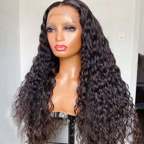 150density water wave 13x6 lace front wigs for women pre plucked with baby hair curly human hair wigs deep wave frontal wigs, Black;brown
150density water wave 13x6 lace front wigs for women pre plucked with baby hair curly human hair wigs deep wave frontal wigs, Black;brown