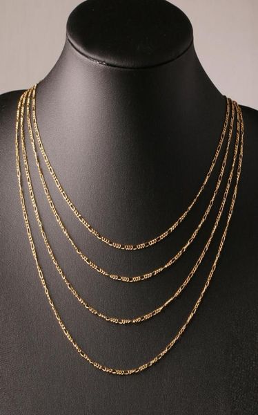 fashion 18k gold plated and 925 sterling silver plated 2mm wide heavy figaro necklace women chains men039s2144213
fashion 18k gold plated and 925 sterling silver plated 2mm wide heavy figaro necklace women chains men039s2144213