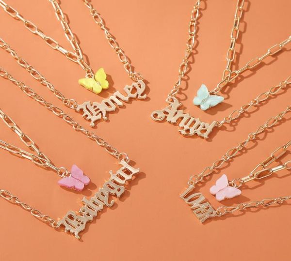 acrylic butterfly layered necklace for girl lady gold link chain necklaces letter babygirl angel pendant initial necklace jewelry1267907, Silver
acrylic butterfly layered necklace for girl lady gold link chain necklaces letter babygirl angel pendant initial necklace jewelry1267907, Silver