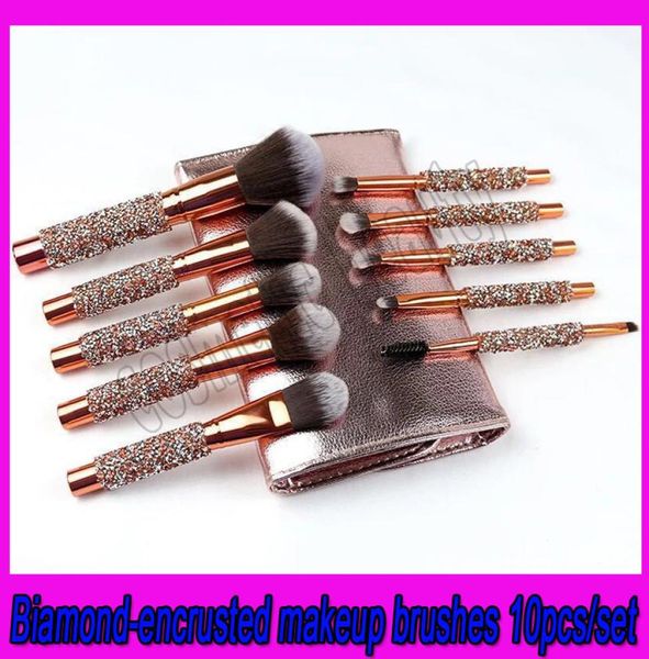 2019 new biamondencrusted makeup brushes 10 pcs with bag 10pcsset cosmetic brushes 3949544
2019 new biamondencrusted makeup brushes 10 pcs with bag 10pcsset cosmetic brushes 3949544