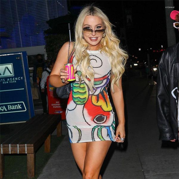 casual dresses y2k mesh mini dress cartoon fish print women high street stretch bodycon round neck sleeveless party skinny, Black;gray
casual dresses y2k mesh mini dress cartoon fish print women high street stretch bodycon round neck sleeveless party skinny, Black;gray