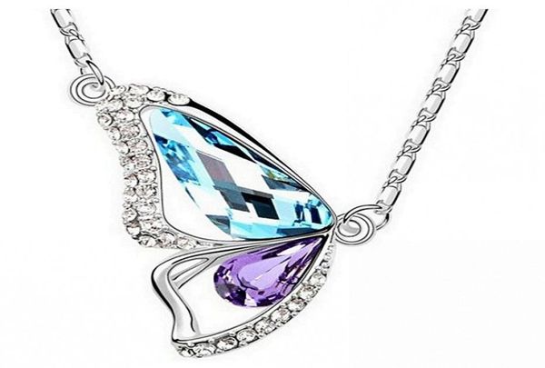 korean dancing butterfly pendant crystal pendant necklaces boutiques foreign trade sources women jewelry fashion accessaries 8521066, Silver
korean dancing butterfly pendant crystal pendant necklaces boutiques foreign trade sources women jewelry fashion accessaries 8521066, Silver