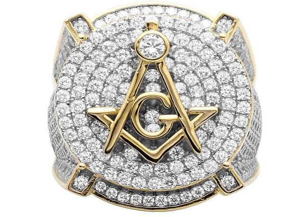 fashion jewelry luxury men039s 18k yellow gold filled 250pcs zircon copper masonic ag ring size 8158810628, Slivery;golden
fashion jewelry luxury men039s 18k yellow gold filled 250pcs zircon copper masonic ag ring size 8158810628, Slivery;golden