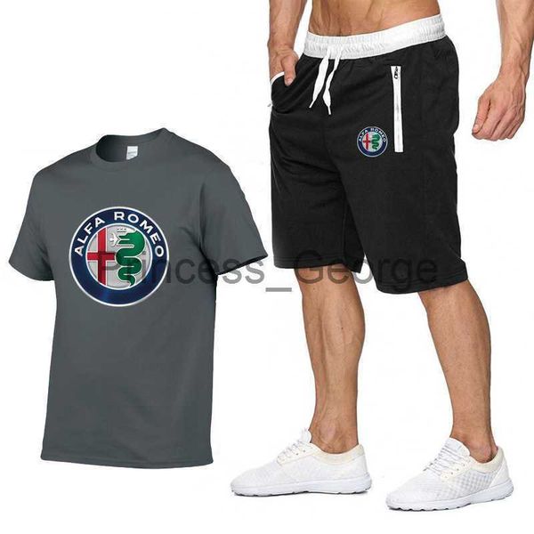 men's tracksuits summer men's suit alfa romeo printed clothes fashion casual sportswear suit mans short sleeve cotton tshirt short, Gray
men's tracksuits summer men's suit alfa romeo printed clothes fashion casual sportswear suit mans short sleeve cotton tshirt short, Gray
