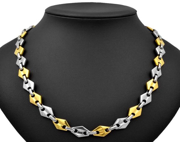 sunnerlees fashion jewelry stainless steel necklace 11mm geometric link chain silver gold color men women gift sc135 n5512135
sunnerlees fashion jewelry stainless steel necklace 11mm geometric link chain silver gold color men women gift sc135 n5512135