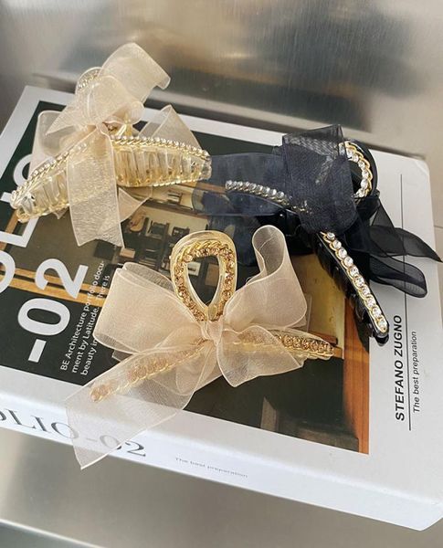 women girls lace ribbon bow rhinestone hair claw hair pin girls women clip hair accessories3830641, Golden;silver
women girls lace ribbon bow rhinestone hair claw hair pin girls women clip hair accessories3830641, Golden;silver