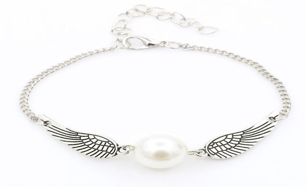 angel wings charm bracelet delicate dove simulated pearl bracelet1924522, Golden;silver
angel wings charm bracelet delicate dove simulated pearl bracelet1924522, Golden;silver