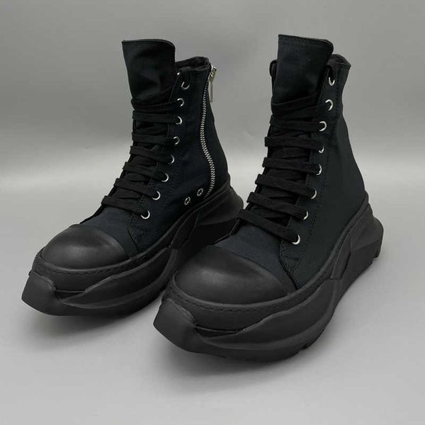rick casual men's fashion shoes men's canvas soled boots drk couple's designer owens male sneakers thick sole women's sp, Black
rick casual men's fashion shoes men's canvas soled boots drk couple's designer owens male sneakers thick sole women's sp, Black