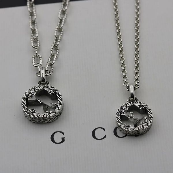 designer fashion couple necklace 925 silver plated stainless steel letter pendant necklaces for women jewelry
designer fashion couple necklace 925 silver plated stainless steel letter pendant necklaces for women jewelry