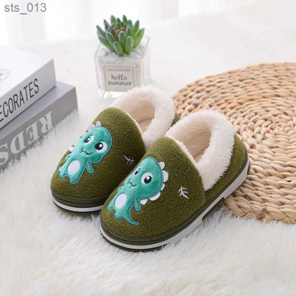 new cute little dinosaur baby slippers winter warm kids furry cotton slippers boys girls soft anti-slip home slipper comfort l230518, Black;grey
new cute little dinosaur baby slippers winter warm kids furry cotton slippers boys girls soft anti-slip home slipper comfort l230518, Black;grey