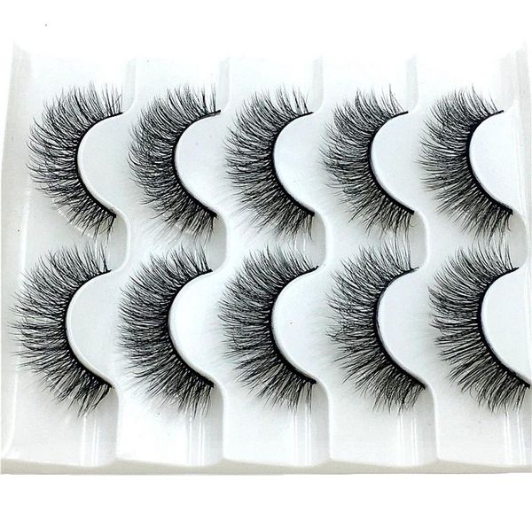 2020 new 5 pairs 100 real mink eyelashes 3d natural false eyelashes mink lashes soft eyelash extension makeup kit cilios mix 0196693969
2020 new 5 pairs 100 real mink eyelashes 3d natural false eyelashes mink lashes soft eyelash extension makeup kit cilios mix 0196693969