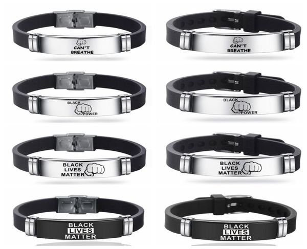 stainless steel silicone punk bracelet for men black lives matter i can039t breathe bracelet adjustable trendy wristband bracel6123785
stainless steel silicone punk bracelet for men black lives matter i can039t breathe bracelet adjustable trendy wristband bracel6123785
