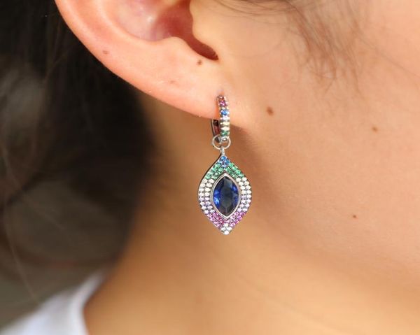 gorgeous evil eye charm rose gold color fashion elegant women turkish evil eye cz crystal dangle earring bling bling whole8062597, Silver
gorgeous evil eye charm rose gold color fashion elegant women turkish evil eye cz crystal dangle earring bling bling whole8062597, Silver