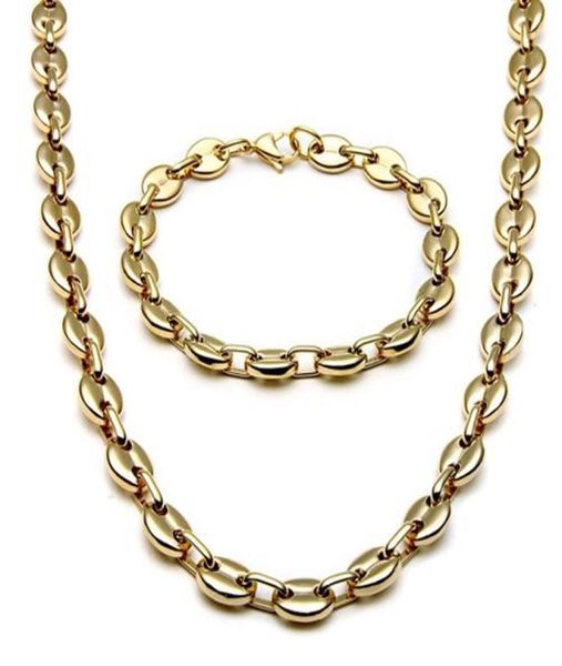 2022 stainless steel jewelry necklace for men women coffee bean shape melon seed chain stainless steel necklace bracelet jewelry s5788026, Silver
2022 stainless steel jewelry necklace for men women coffee bean shape melon seed chain stainless steel necklace bracelet jewelry s5788026, Silver