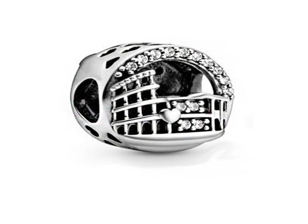 fit original european charm bracelets 2020 925 sterling silver rome colosseum openwork charms beads women diy jewelry9596245, Black
fit original european charm bracelets 2020 925 sterling silver rome colosseum openwork charms beads women diy jewelry9596245, Black