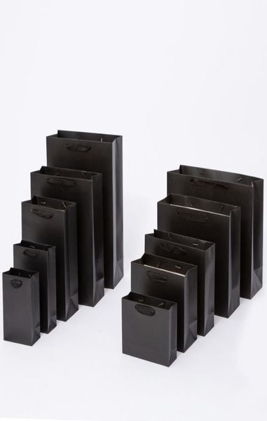 black gift bags kraft paper gift bags with handles matte tote paper shopping kraft retail party bag recycled paper bags for 2226380, Black;white
black gift bags kraft paper gift bags with handles matte tote paper shopping kraft retail party bag recycled paper bags for 2226380, Black;white