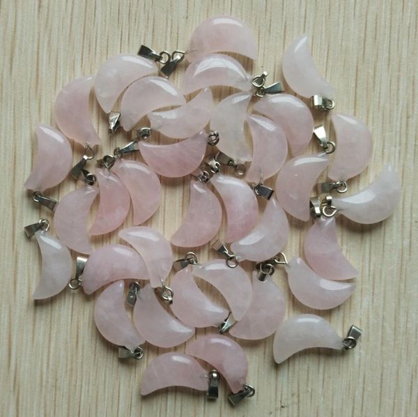 natural pink rose quartz crystal crescent moon shape charms pendants for diy jewelry making whole6637721, Bronze;silver
natural pink rose quartz crystal crescent moon shape charms pendants for diy jewelry making whole6637721, Bronze;silver