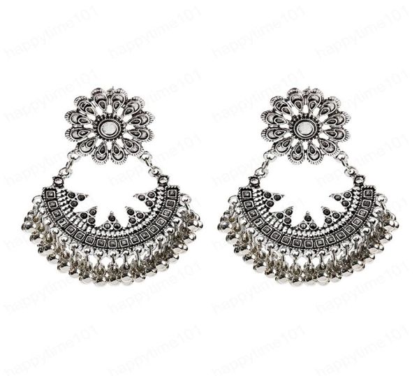 vintage flower earrings for women brincos ethnic boho bells tassel jhumka earrings indian jewelry9592546, Silver
vintage flower earrings for women brincos ethnic boho bells tassel jhumka earrings indian jewelry9592546, Silver