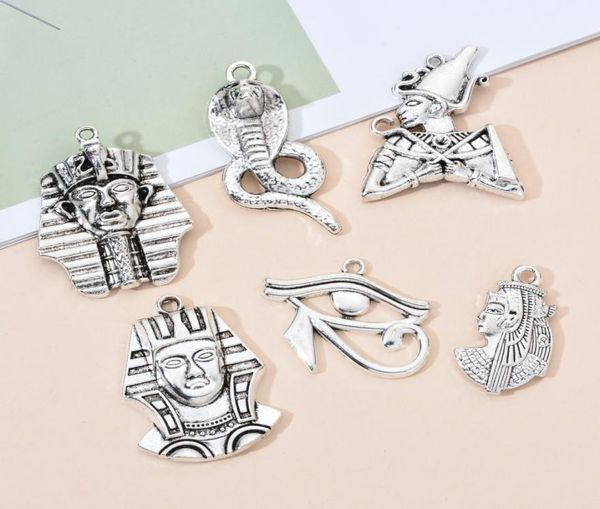 10pcslot of alloy tibetan silver ancient egyptian pharaoh horus series charms pendant for diy necklace jewelry accessories3507915
10pcslot of alloy tibetan silver ancient egyptian pharaoh horus series charms pendant for diy necklace jewelry accessories3507915