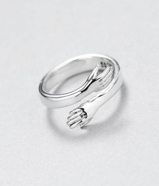 metal alloy plated silver hand rings hugging hands open ring for women girls men jewelry silver hug hands adjustable silver rings1368806
metal alloy plated silver hand rings hugging hands open ring for women girls men jewelry silver hug hands adjustable silver rings1368806
