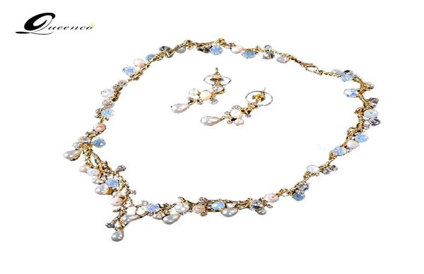 queenco crystal teardrop wedding jewelry sets rhinetone choker necklace and earrings gold color bridal jewelry sets for women5574586, Silver
queenco crystal teardrop wedding jewelry sets rhinetone choker necklace and earrings gold color bridal jewelry sets for women5574586, Silver