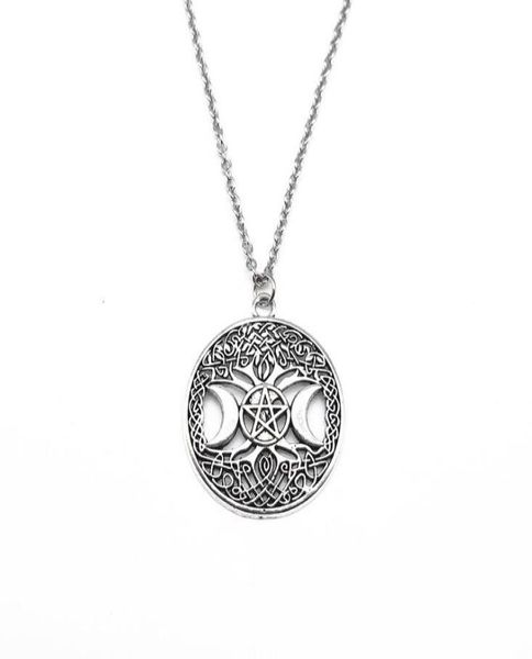 triple moon supernatural pentagram witchcraft pentacle necklace pendant amulet necklaces jewelry gothic collar choker vintage silv3730182, Silver
triple moon supernatural pentagram witchcraft pentacle necklace pendant amulet necklaces jewelry gothic collar choker vintage silv3730182, Silver