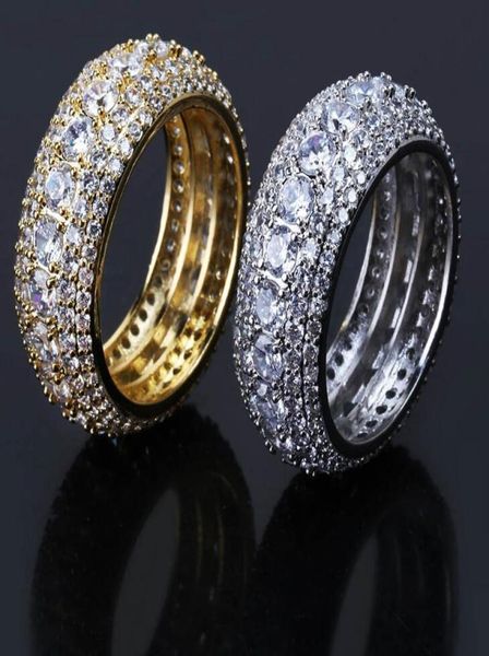 new mens ring vintage hip hop jewelry zircon iced out stainless steel rings gold silver plated five row drill fashion jewelry5352286, Golden;silver
new mens ring vintage hip hop jewelry zircon iced out stainless steel rings gold silver plated five row drill fashion jewelry5352286, Golden;silver