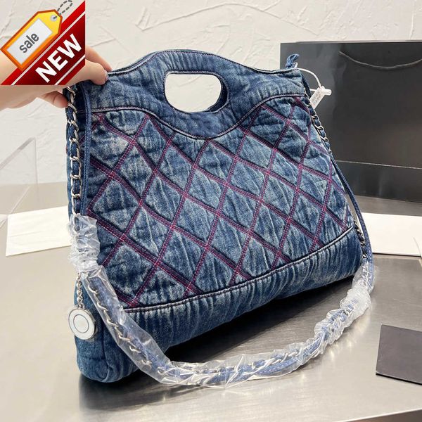 brand designers handbags women's denim tote bags blue and black embroidered quilted ringer pattern silver metal chain high volume cross
brand designers handbags women's denim tote bags blue and black embroidered quilted ringer pattern silver metal chain high volume cross