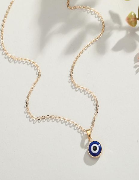 vintage ethnic round turkey evil blue eye necklace for women gold color pendant choker clavicle chain turkish jewelry6886853, Silver
vintage ethnic round turkey evil blue eye necklace for women gold color pendant choker clavicle chain turkish jewelry6886853, Silver