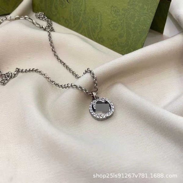 high edition sterling silver double pendant made of old interlocking style size girlfriend couple necklace
high edition sterling silver double pendant made of old interlocking style size girlfriend couple necklace