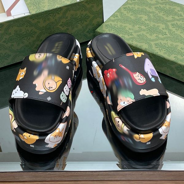 2023 fashion designer fabric slides slippers multicolor embroidery mules women low heel flip flops casual sandals summer leather flat slide, Black
2023 fashion designer fabric slides slippers multicolor embroidery mules women low heel flip flops casual sandals summer leather flat slide, Black