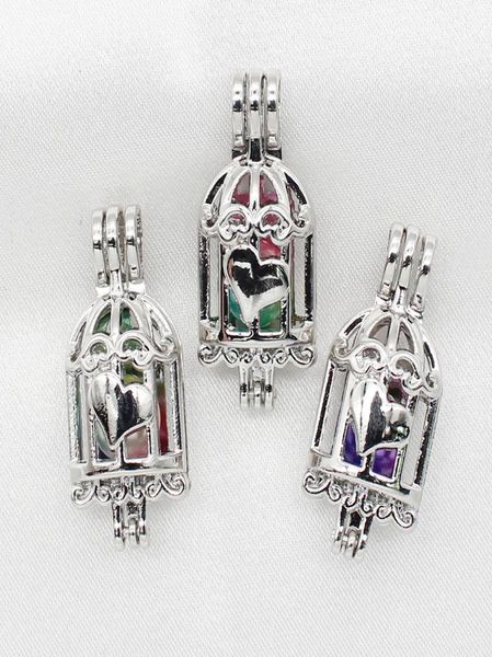 silver plated heart birdcage pearl cage fragrance essential oil diffuser cage lockets pendant necklace jewelry charms3525677 
silver plated heart birdcage pearl cage fragrance essential oil diffuser cage lockets pendant necklace jewelry charms3525677
