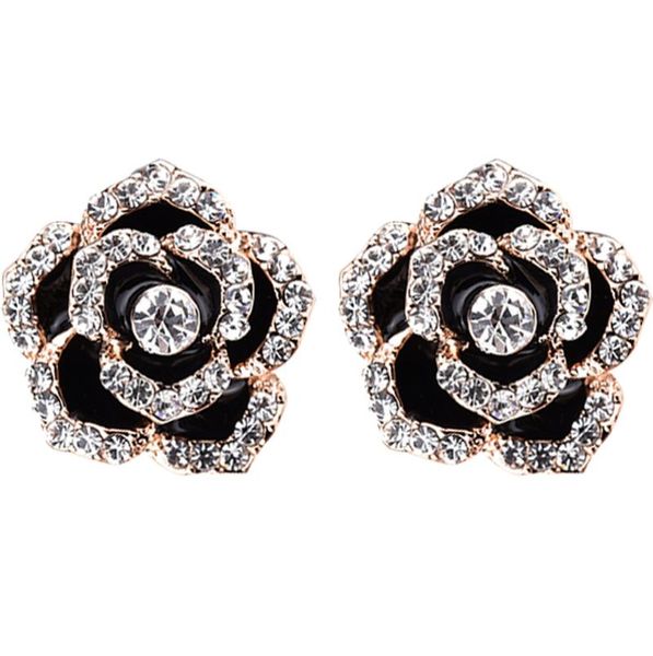 woman earrings clips jewelry for bridal wedding new fashion black flower design with austria crystal ladies bijoux accessories8716428, Silver
woman earrings clips jewelry for bridal wedding new fashion black flower design with austria crystal ladies bijoux accessories8716428, Silver