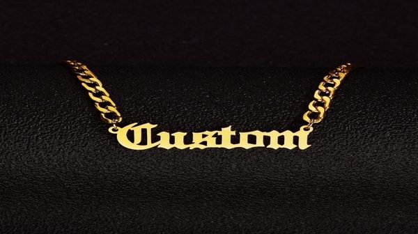 name personalized customized necklace pendant gold color 5mm nk chain custom nameplate necklaces for women men handmade gifts k67x9617756, Silver
name personalized customized necklace pendant gold color 5mm nk chain custom nameplate necklaces for women men handmade gifts k67x9617756, Silver
