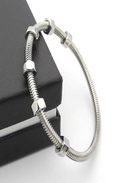 stainless steel jewelry screw bracelet fashion bracelet luxury designer jewelry women bracelets iced out bracelet bangle7079456, Black
stainless steel jewelry screw bracelet fashion bracelet luxury designer jewelry women bracelets iced out bracelet bangle7079456, Black