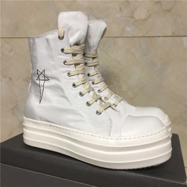 boots designer rick boot ankle men owens shoe shoes fashion sneakers street dancing rock canvas lace up high women booties 412e, Black
boots designer rick boot ankle men owens shoe shoes fashion sneakers street dancing rock canvas lace up high women booties 412e, Black