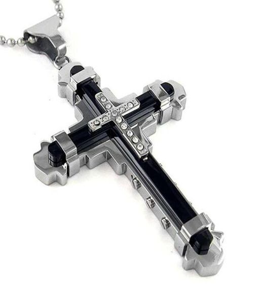 new men039s cross multidiamond stainless steel necklace explosion jewelry3039412, Silver
new men039s cross multidiamond stainless steel necklace explosion jewelry3039412, Silver