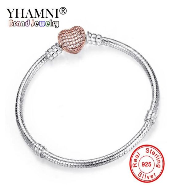yhamni romantic original silver heart-shaped chain charm bracelet for women brand bracelet&bangle diy jewelry making gift hzb1066808453, White
yhamni romantic original silver heart-shaped chain charm bracelet for women brand bracelet&bangle diy jewelry making gift hzb1066808453, White
