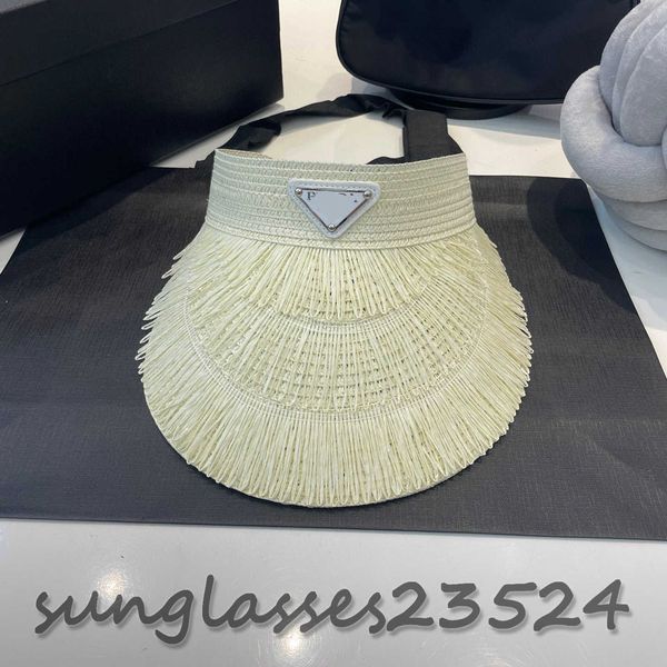 womens designer p-letter straw hat visors cap sun hat fashion tassels knitted hat cap for men woman wide brim hats summer bucket hats outdoo, Blue;gray
womens designer p-letter straw hat visors cap sun hat fashion tassels knitted hat cap for men woman wide brim hats summer bucket hats outdoo, Blue;gray